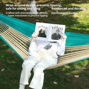 <span class=keywords><strong>Amaca</strong></span> da Campeggio Doppia Leggera e Portatile <span class=keywords><strong>con</strong></span> Paracadute, Nuovo Arrivo 2026, Design Anti-Ribaltamento, Moschettoni Rinforzati - Product Image 2