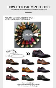 Chaussures en cuir pour hommes <span class=keywords><strong>tn</strong></span> Goodyear chaussures de luxe classiques et chères pour hommes chaussures faites à la main confortables et personnalisées pour hommes - Product Image 5