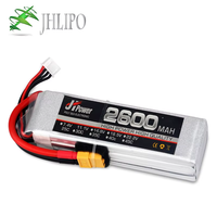 Batterie Lipo RC 2S 7.4V 2600mAh 25C pour avion, voiture, bateau RC, pack de batteries lithium-ion