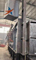 Horno tipo caja con puerta retráctil y deflector, temperatura de trabajo de 1400°C, capacidad de 100 kg/h, control de temperatura inteligente