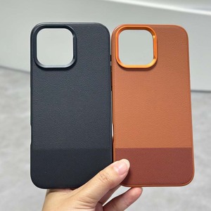 เคสหนังเรียบหรู รุ่น L131 ป้องกันการกระแทก สำหรับ iPhone 12 14 15 16 17 Pro Max และ Samsung S22~S25 Ultra - Product Image 6