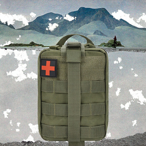 Botiquín de Primeros Auxilios Táctico, Bolsa de Almacenamiento Multifuncional, Set de Supervivencia Médica para Viajes, Campismo y Senderismo al Aire Libre, Bolsa Táctica de Nailon Molle - Product Image 2