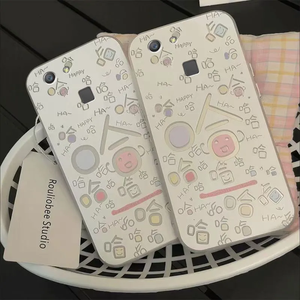 เคสลายยิ้ม เคสโทรศัพท์แบบกำหนดเองสำหรับ Vivo Y75-5G /Y55-5G /T1-5G/IQOO Z6-5G/Y33E-5G/Y30-5G ปกแข็ง - Product Image 1