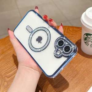 <span class=keywords><strong>Coque</strong></span> de téléphone antichoc en TPU électroplaqué style INS, transparente, pour A07/A17/A56/A55/A15/A36/A26/A16 – Meilleure vente - Product Image 3