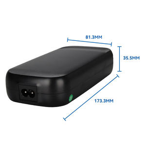 Cargador <span class=keywords><strong>de</strong></span> Batería <span class=keywords><strong>de</strong></span> Litio Xie Tong C120 48V LMN 54.6V 2A Carga Rápida Universal 100-240V para Triciclo Eléctrico, Scooter, Bicicleta - Product Image 2