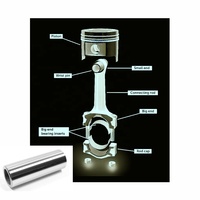 Heißer Verkauf: Günstiger Preis – YIMAKE Marken-Hydraulikpumpen-Kolbenstangenadapter mit glänzendem Finish und 12 mm Kopfdurchmesser für Bagger