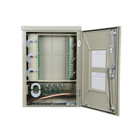 Kabinet Distribusi Optik (ODC) Hub Distribusi Serat Optik (Fiber) Khusus 144 Core dengan splitter tipe modul Untuk Jaringan FTTx