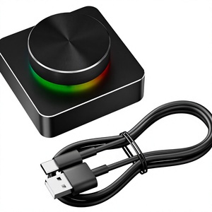 DXN-01 Aluminum alloy customizable volume control, one-key mute, play/pause knob, <b>keyboard</b>/<b>mouse</b> L748 - Product Image 1
