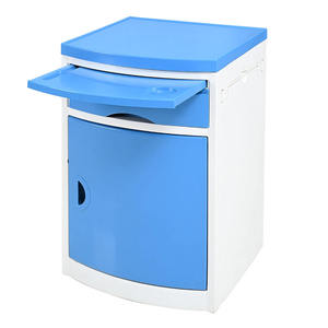 Mesa de Noche Médica Económica de Plástico ABS para Hospital, Armario Auxiliar para Cama, Mueble para Clínica - Product Image 3