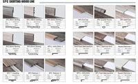 Plancher hybride SPC à clipser de 6,5 mm avec accessoires, facile à installer, anti-taches, en IXPE intégré