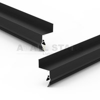 Profilé en aluminium pour plafond tendu en PVC, profilé en tissu pour plafond tendu, cadres de plafond tendu, rail mural LED, profilé en aluminium