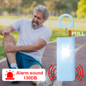 Báo động an toàn cá nhân với GPS vị trí công cụ tìm chìa khóa mục chống mất 130dB âm thanh đèn nhấp nháy phụ nữ tự vệ - Product Image 5