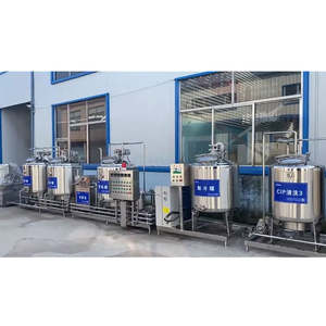 Homogénéisateur en acier inoxydable, petit pasteurisateur de lait, équipement de pasteurisation de jus de fruits, ligne de produits laitiers au yaourt grec - Product Image 6