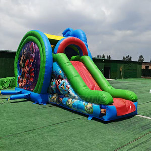 Château gonflable commercial <span class=keywords><strong>Mario</strong></span> <span class=keywords><strong>Bros</strong></span> personnalisé populaire en PVC pour location de fête, à vendre - Product Image 4