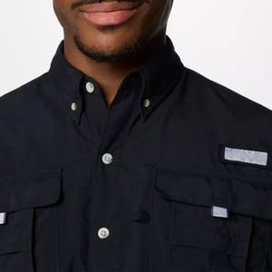 تصميم جديد 90 بوليستر و 10 سبانديكس غربي ، قمصان صيد للرجال ، شعار مخصص - Product Image 5