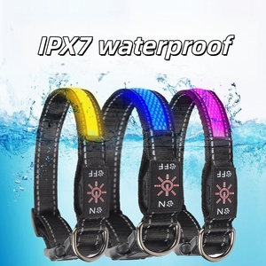 <span class=keywords><strong>Collar</strong></span> de Perro LED Súper Brillante, Totalmente Impermeable, Ajustable, con Luz, Recargable por USB, para Caminatas Nocturnas, <span class=keywords><strong>Collar</strong></span> de Seguridad para Perros - Product Image 4