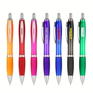Bolígrafos Modernos para Hotel con Logotipo Personalizado, Bolígrafo de Plástico Promocional con Punta de Bola de 1.0 mm y Tinta Negra para Uso en Oficina y Escuela - Product Image 2