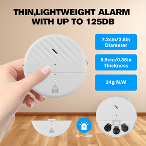 Precio de fábrica Ventana remota Sensor magnético Alarma 125Db Fuerte antirrobo Vibración Sistema de alarma de puerta de casa con sirena - Product Image 2