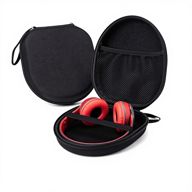 Universal Closed-Back Headphone Storage Case Large Headphone Bag Portable Drop-Resistant Compression-Resistant Customizable