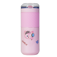 Thermos à café en acier inoxydable à double paroi isolé sous vide de 17 oz avec isolation thermique de 6 à 12 heures sans BPA