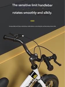<span class=keywords><strong>Bicicleta</strong></span> Plegable para Niños de Acero con Alto Contenido de Carbono, de 3 a 12 Años, con Ruedas de Entrenamiento, Agarre Fuerte, para Múltiples Condiciones de Carretera, con Canasta de Plástico - Product Image 6
