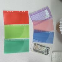 Disponible étanche Durable A6 pour budget classeur enveloppes en espèces pour la budgétisation fermeture éclair enveloppes en espèces enveloppe en espèces sac à main pochette