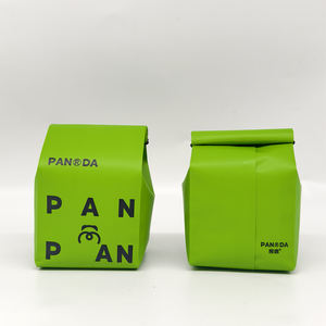 أكياس قهوة صغيرة مخصصة بقاع مسطح وسحاب إغلاق، مصنوعة من البلاستيك والألومنيوم المغلف مع صمام لتعبئة الأطعمة والمشروبات - Product Image 1