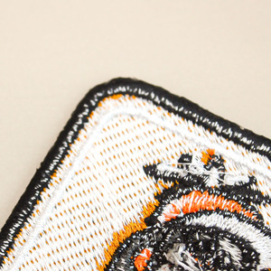 Patchs en fer sergé personnalisés de luxe brodés par Dieu pour crochet Velcro Badges à coudre épingle de sûreté en tissu attacher pour uniformes - Product Image 6