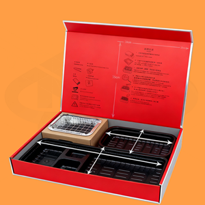 Nueva Caja Portátil para Barbacoa de Carbón: un Juego de Lonchera Desechable para Barbacoa con Parrilla Integrada para Disfrutar Fácilmente de la Barbacoa - Product Image 6