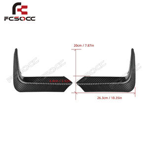 <span class=keywords><strong>Coin</strong></span> de pare-chocs arrière en fibre de carbone pour BMW M3 M4 F80 F82 F83 2014-2020 Style MP Accessoires de voiture - Product Image 6