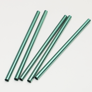Pailles en métal réutilisables en acier inoxydable avec logo personnalisé dans une tasse en vrac avec pailles en acier inoxydable Cadeaux de Noël - Product Image 5