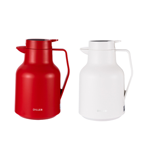 Bouilloire à <span class=keywords><strong>eau</strong></span> domestique avec Logo personnalisé, affichage intelligent de la température, carafe thermique Portable en verre à Bile rouge - Product Image 6