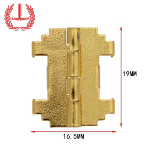 Bisagra de Hierro Dorada de 1.6g, Resistente, para Caja de Madera, Fabricada en Foshan - Product Image 2