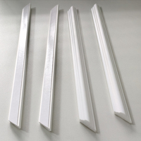 Kit de Moulures Murales Prédécoupées 30 Pièces/Ensemble, Garniture Autocollante Murale, Cadre Décoratif en PS pour Bricolage et Décoration Intérieure