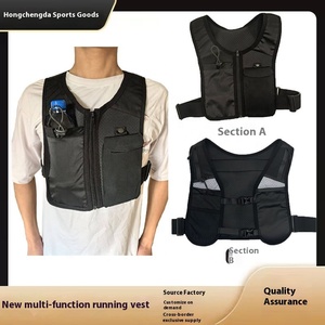 Custom <b>Reflective</b> Summer Cycling <b>Running</b> Backpack <b>Vest</b> Breathable Outdoor Sports Hydration Bag Jogging Backpack - Product Image 5