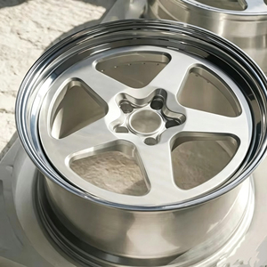 Jantes en alliage d'aluminium forgé 2 pièces 18-23 pouces 5x112 5x114.3 5x120 compatibles avec Porsche 911 Mercedes AMG BMW Audi <span class=keywords><strong>Ferrari</strong></span> sur mesure - Product Image 5