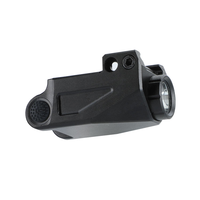 Chasse Tactique Compact 400 Lumen Strobe LED Lampe de Poche USB C Rechargeable Lumières Vertes