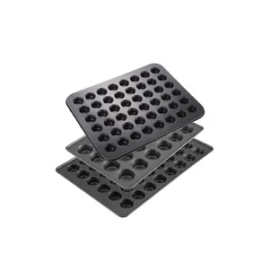 Commercial industrial non stick cake film muffin baking tray pastry bakery supplies bakeware