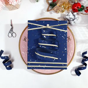 Wholesale 80g Stars Floating with <b>Gold</b> and Silver Kraft <b>Paper</b> Tissue 43*300cm Gift Luxury Custom Packaging <b>Wrapping</b> <b>Paper</b> Roll - Product Image 4