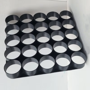 Bac à <span class=keywords><strong>semis</strong></span> en plastique détachable et réutilisable, anti-chute, résistant à la corrosion, noir, avec contrôle des racines, respirant, 25 trous - Product Image 5
