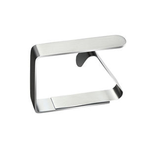 <span class=keywords><strong>Nappe</strong></span> de camping ultralégère réglable en acier inoxydable 304 Pinces fixes Clips réglables Crochet de fixation de table - Product Image 1