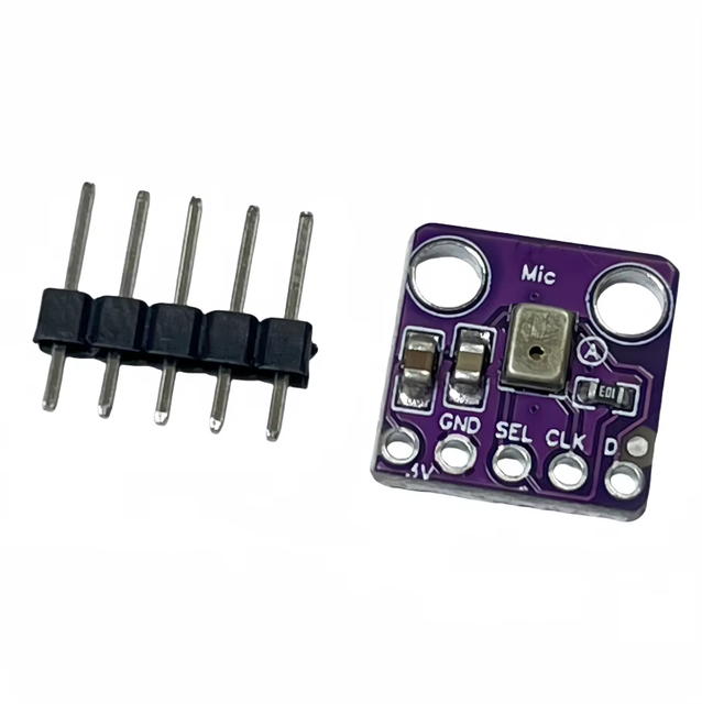 MP34DT01 MP34DT05 PDM MEMS Microphone Module - Digital Omnidirectional Microphone with Bottom Port for Voice Recognition