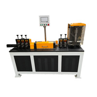 Machine de redressement et de coupe automatique CNC pour fil d'acier de 3-5 mm, 380-440V, vitesse d'alimentation de 30 m/min