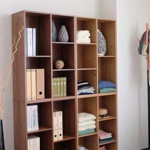 Mueble de Almacenamiento de Madera de Estilo Nórdico Moderno para Dormitorio y Sala de Estar Diseño de estantería de almacenamiento abierta. Muebles Multifuncionales para el Hogar. - Product Image 3