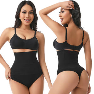 Intimo Femminile Rievoca il Termo 'Intimate', Slip Modellante in <span class=keywords><strong>Seta</strong></span> a Vita Alta, Sexy Mutandine da Donna - Product Image 3