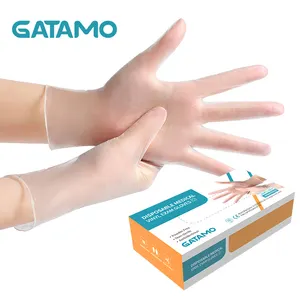 SV001 wholesale examination gloves protective PVC gloves household waterproof exam vinyl gloves