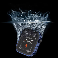 Étui étanche pour montre Electroplate Ultra 49mm Série 11 10 46mm 45mm 44mm 40mm Coque en verre trempé pour montre