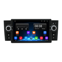 Lecteur autoradio Android 2 Din pour Fiat Grande Punto Linea 2007-2012 Fascia Frame Car DVD Stereo Player Autoradio
