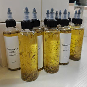 Huile Fortifiante Bio pour le Cuir Chevelu au Romarin, Ricin et Jojoba pour un Traitement Nourrissant Contre la Chute de Cheveux et pour la Croissance - Product Image 5