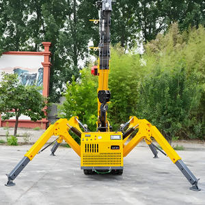 Minigrúa Elevadora de Alta Calidad, Pequeña Grúa de Construcción sobre Orugas, Grúa Hidráulica Eléctrica Diésel, Grúa Araña - Product Image 2